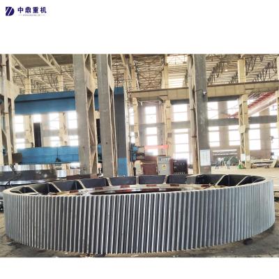 China Cement Alloy Gearbox Straight Tooth Carbon Steel Pinion Supr Big Wheel Metal Spur Gear/Customized Gear/Rotary Kiln for sale