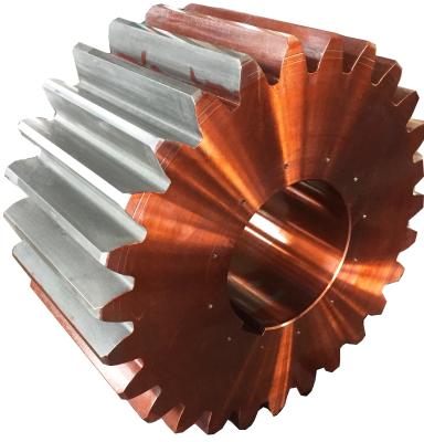 China Cement Forging Sprocket / Straight Steel Gear For Mill for sale