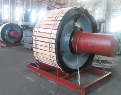 China Construction worksÂ   OEM Steel Big Tooth Dryer Roller/Coal Mount Roller Ring Coal Mill Support Roller Rotary Kiln Bull Mount Gear for sale