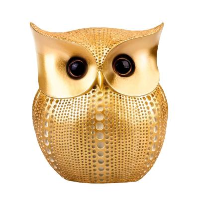 China China Owl Statue Home Vintage Owl Statue Used For Unique Home Decoration Living Room Office Decoration for sale