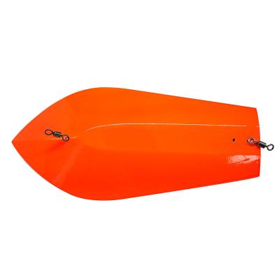 China Wholesale 169g k board fishing tackle 32cm board trolling type wooden seasky wooden dive board planer for sale