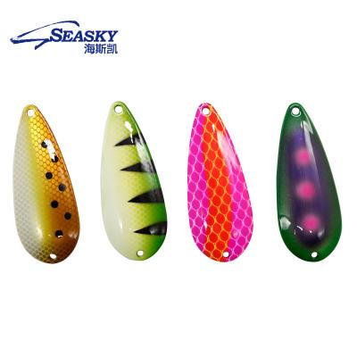 China Iron hard seasky metal bait13.8g unique design and vivid scale patterns attract saltwater and freshwater predators for sale