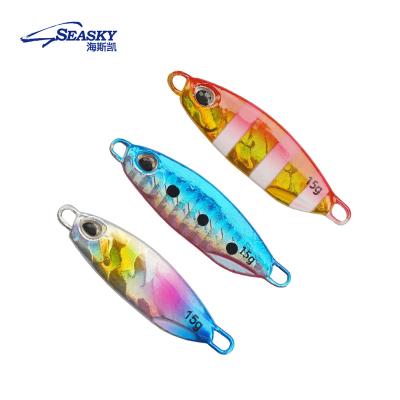 China Lead Seasky Metal Building Fish Lead Jig Lure Rock Ocean Beach DUO 10g 15g 20g 25g 30g 40g 60g for sale