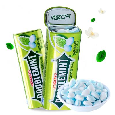 China WRIGLEY'S SUGAR FREE MINTS DOUBLEMINT PEPPERMINT FLAVOR 23.8G for sale