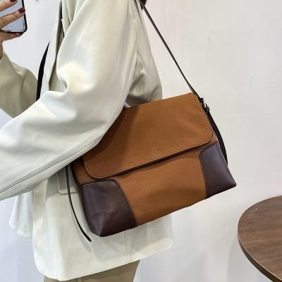 China New fashion large capacity one-shoulder bag all-match messenger bag small square bag retro bag for sale