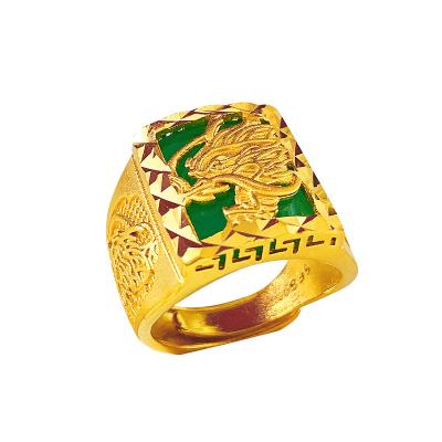 China Hot Sale Wholesale Jade Ring Zodiac Ring Elegant Factory Heart Shaped Ring for sale