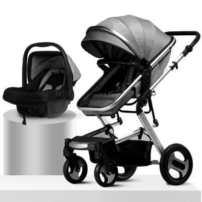 China Convenient Price Baby Car Seat Cheap Trolley 3 in 1 Shopping Multifunctional Baby Stroller with Baby Carry Basket for sale