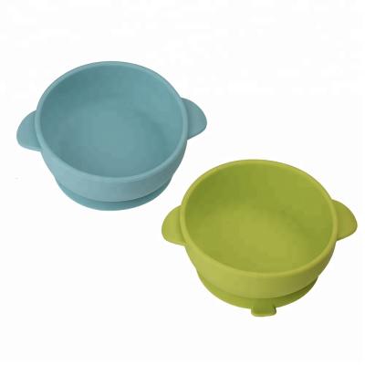 China Silicon baby bowl, baby food bowl, silicone baby feeding bowl for sale