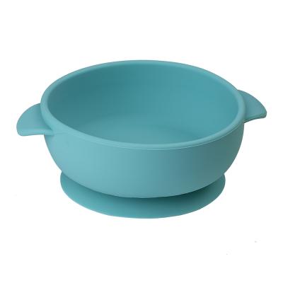 China Viable Standard Baby Food Silicone Suction Baby Feeding Bowl, Baby Soup Bowl, Salad Bowl Set for sale