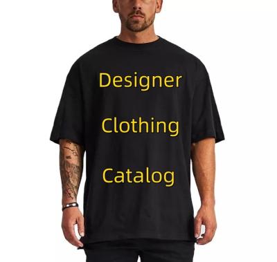 China QUICK DRY Wholesale plain cotton thick high quality design t shirt latest casual luxury designer t shirt famous brands for men for sale