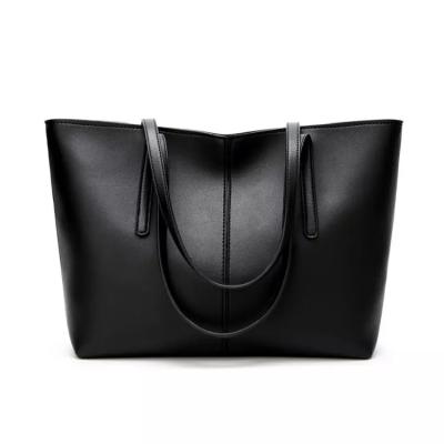 China RFID Blank women Black bag Handbags for women and men for sale