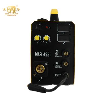 China ELEPHANT MIG Inverter Welding Machine MIG AMP Welding Machine PORTABLE GOLDEN Arc MIG 200 zu verkaufen