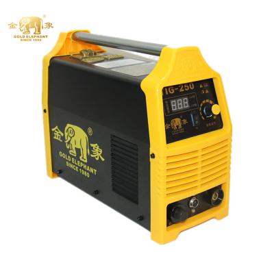 China PORTABLE Gold Elephant Welding Machine MIG Tig Carbon Steel 250 Tig Welder Dc Price Of Tig Welding Machine for sale