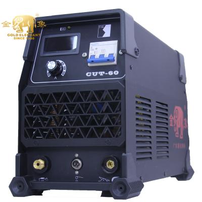 China Hotels Golden Elephant Cut 60 Inverter Good Quality Plasma Cutter Air Inverter Plasma Cutting Machine Low Alloy Steel for sale