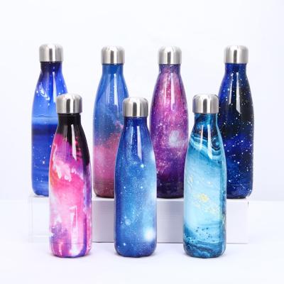 China Sustainable Thermos 500ml Unique Vacuum Insulated Stainless Steel Water Bottles Sport Bottle Bike Water Bottle for sale