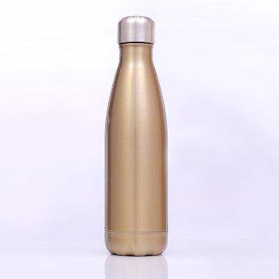 China Stainless Steel Water Bottle 500ml 750ml Thermos Cola Shape Vacuum Flask Viable Water Bottle for sale