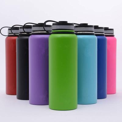 China 18oz 32oz 40oz Double Wall Bottle Water Vacuum Flasks Stainless Steel Sport Custom Insulated Water Bottle PORTABLE Custom Insulated Water Bottle for sale