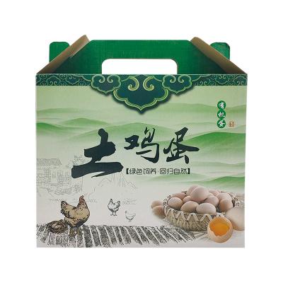 China Recyclable Wholesale Customized Strong Shipping Carton Egg Box for sale