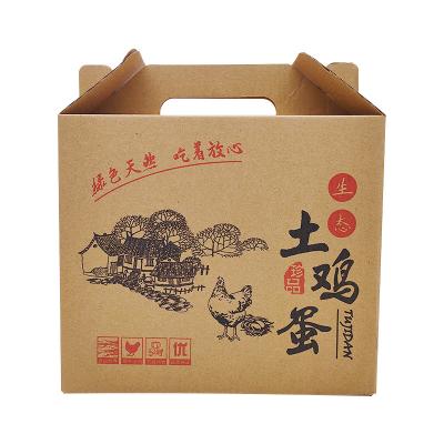 China Recyclable Custom Printing Packaging Shipping Box For Egg With Logo for sale