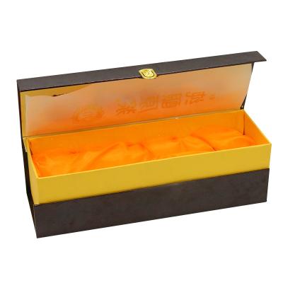 China Recyclable Custom High Quality Luxury Cardboard Magnetic Packing Box is Suitable for Whiskey and Red Wine Brandy for sale