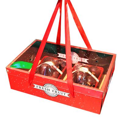 China Recyclable Low Price Corrugated Mixed Box Fruit And Nut Gift Box Wholesale for sale