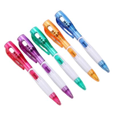 China Writing. Professional Advertising.Promotion.Gift OEM 2021 Pen Supplier Plastic Gfit led ballpoint pen light ballpoint pen for sale