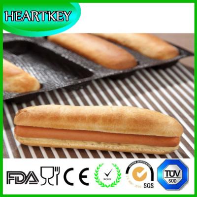 China Factory Selling Sub Roll Pan Silicone Fiberglass Bread Form Pan for sale