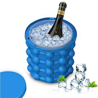 China Revolutionary Space Saving Silicone Ice Bucket for sale