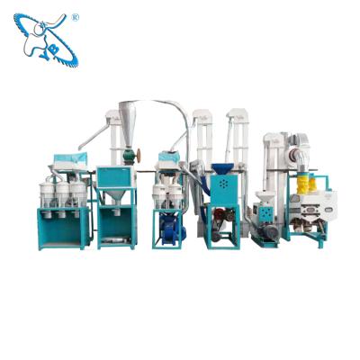 China grain processing line small indian maize flour mill machine for sale maize processing plant maize flour machinery for sale