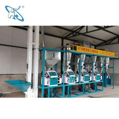 China Grain Flour Mill Wheat Milling Machine Equipment Automatic Flour Machine Food Processing Machine Wheat Processing Line Price for sale