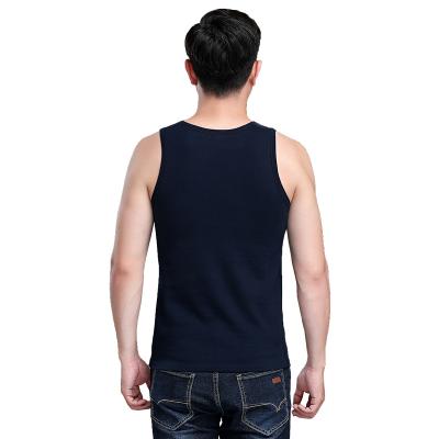 China Soft Custom Logo Print Sports Mens Tank Top, Travel Vest Gym Sleeveless Tank Top for sale