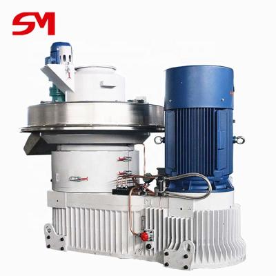 China Plants Most Convenient and Efficient Vertical Ring Die Wood Pellet Mill for sale