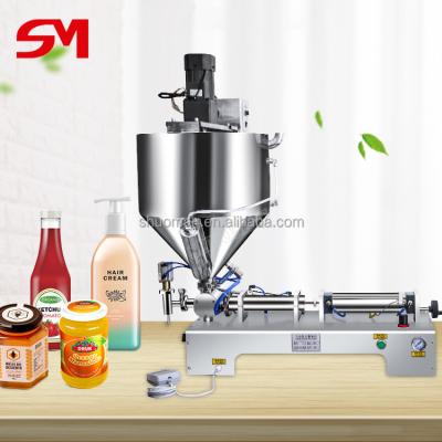 China Excellent Multifunctional Piston Honey Filling Pneumatic Food Filler Machine for sale