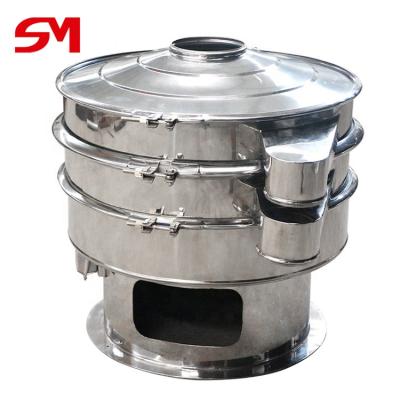 China Fashionable Appearance Food Processing Stainless Steel Industrial Sieve Shaker Machine Vibrating Screen for sale