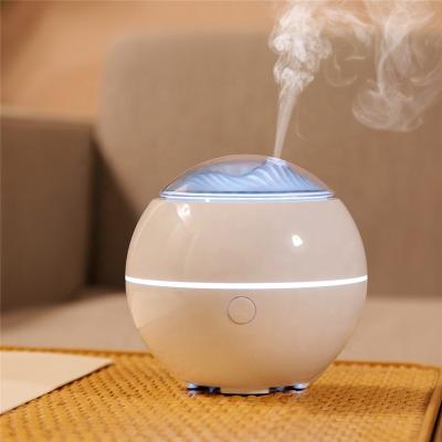 China New Design USB Mountain Aroma Diffuser Mini Humidifier Air Purifier 7 Ultrasonic Cool Color Change Automatic- Without Essential Oil Water for sale