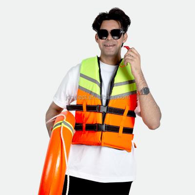 China Personal Rescue Device Water Proof Good Quality Adult Flotation Life Jacket Vest For Sale for sale