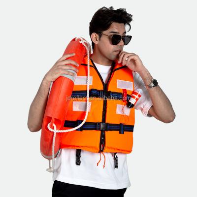 China Lifesaving Rescue Water Sports Wear Most Popular Marine Cheap Vest Logo Floating Life Jacket EPE Custom Foam For Adult Life Jacket for sale