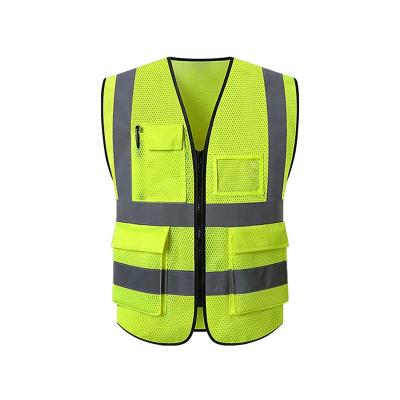 China Mesh Wholesale Reflective Security Safety Vest High Reflective Vest Logo High Visibility Safety Vest for sale