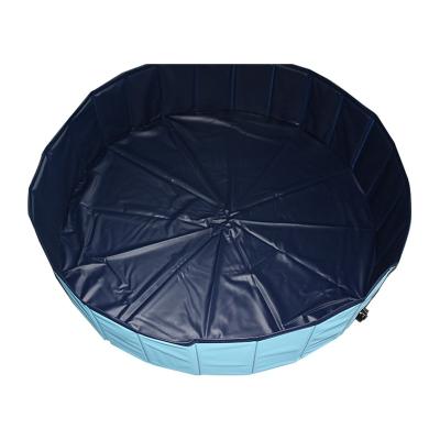 China Various Types Indoor Folding Portable Colorful Collapsible Dog Bubble Pool 21*31*11cm for sale