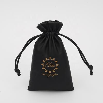 China Luxury Leather Tote Bag Small Drawstring Perfume Drawstring Shopping Bag for sale