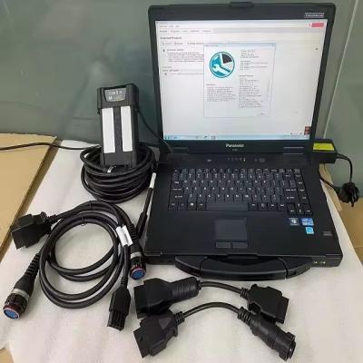 China Volvo vocom II 88894000 with APCI PTT 2.7.115 Tech Tool Excavator Heavy Truck Diagnostic Scanner+laptop CF52 for sale