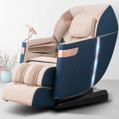 China 2021 Luxury Full Body OEM Airbags 4D SL Track Ghe Massage Weightless 4d Massage Chair With AI Intelligence Voice Control for sale