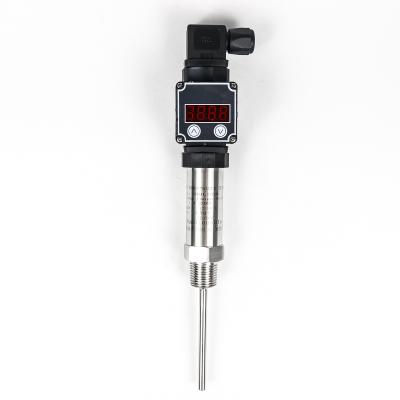 China 12V Liquid Temperature Transmitter 200 Celsius Temperature Sensor HDL500 Power for sale