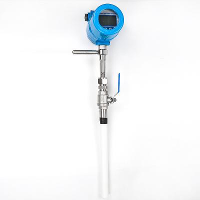 China SS304/SS316 Thermal Flow Calculator dn100 Pulse Gas Mass Flow Meter For Propane for sale