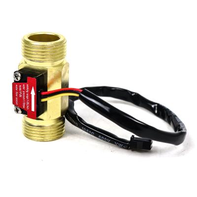 China Brass Water Flow Control Switch G3/4 DN4-DN200mm Turbine Flow Sensor for sale