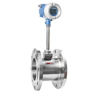 China DN15-DN300 Natural Gas Precession Vortex Flow Meter Flow Meters LPG Intelligent Gas Flow Meter for sale