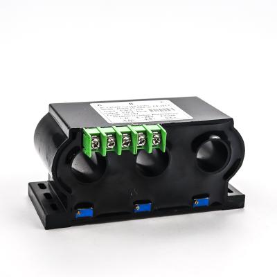 China Industrial Split Core 30a-400a Input Industrial AC Current Sensor Three Phase AC Four Wire Current Transmitter for sale