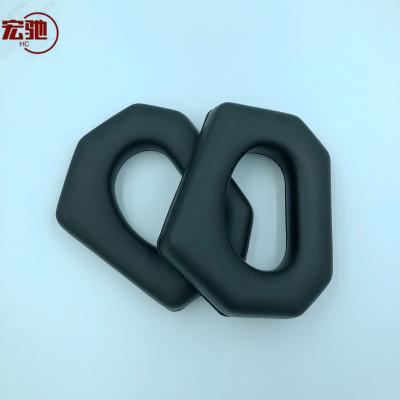 China Soft Custom Replace Protein Leather And Memory Sponge Ear Cups For OEM Headphone Earmuff for sale