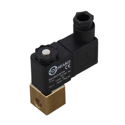 China General Supply PU220AR Brass Valve Factory Direct Operated Pneumatic Valve 2/2 Way Solenoid Valve for sale