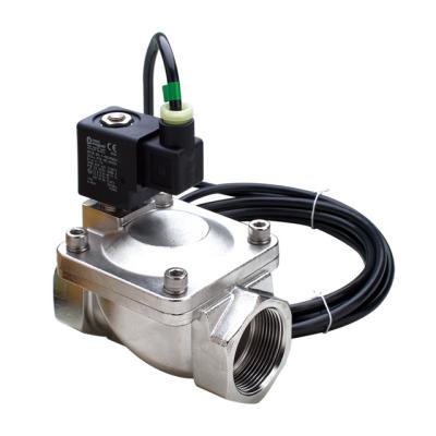 China Factory Supply SPU225A 2/2 Way Solenoid Valve Pilot Acting Stainless Steel General Valves for sale